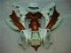 Blanc Brun 06-07 Yamaha YZF R6 Carénage Moto Blanc Brun 06-07 Yamaha YZF R6 Carénage Moto