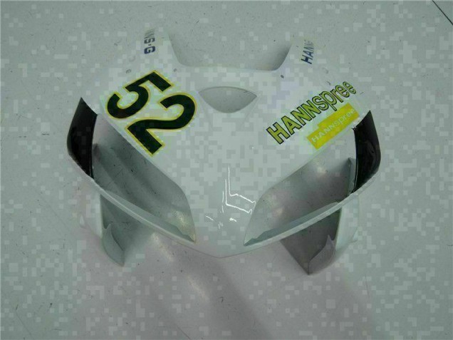 Blanc Jaune Vert 52 05-06 Honda CBR600RR Carénage Moto Blanc Jaune Vert 52 05-06 Honda CBR600RR Carénage Moto