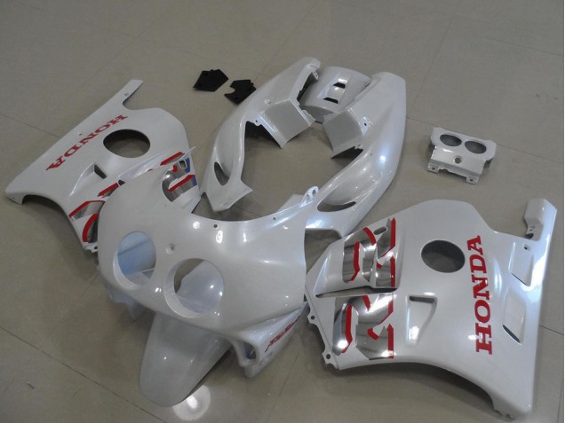 Blanc Nacré Rouge 91-98 Honda CBR250RR MC22 Carénage Moto
