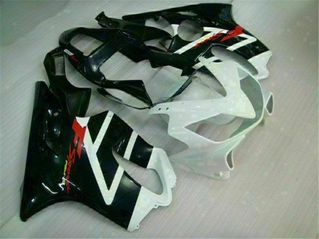 Blanc Noir 01-03 Honda CBR600 F4i Carénages Moto Blanc Noir 01-03 Honda CBR600 F4i Carénages Moto