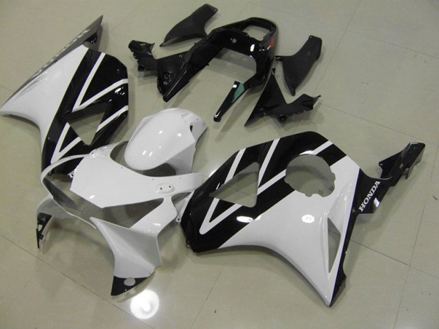 Blanc Noir 02-03 Honda CBR900RR 954 Carénage Moto Blanc Noir 02-03 Honda CBR900RR 954 Carénage Moto
