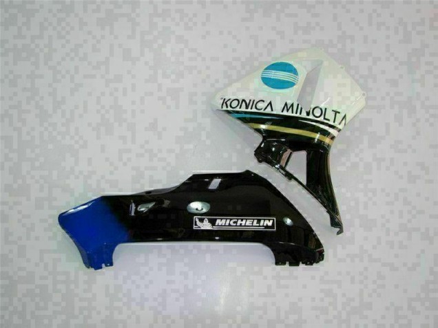 Blanc Noir 03-04 Honda CBR600RR Carrosserie Moto Blanc Noir 03-04 Honda CBR600RR Carrosserie Moto