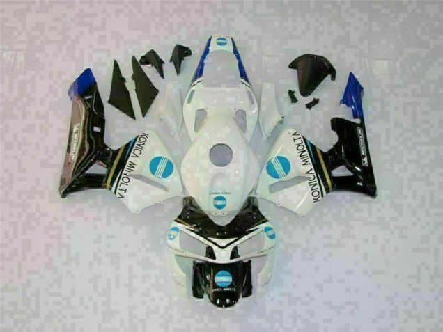 Blanc Noir 03-04 Honda CBR600RR Carrosserie Moto Blanc Noir 03-04 Honda CBR600RR Carrosserie Moto