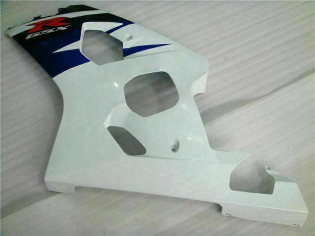 Blanc Noir 04-05 Suzuki GSXR 600/750 Carénage Moto Blanc Noir 04-05 Suzuki GSXR 600/750 Carénage Moto
