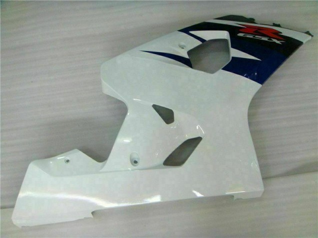 Blanc Noir 04-05 Suzuki GSXR 600/750 Carénage Moto Blanc Noir 04-05 Suzuki GSXR 600/750 Carénage Moto