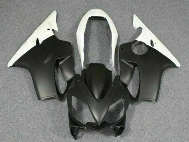 Blanc Noir 04-07 Honda CBR600 F4i Carénage Moto Blanc Noir 04-07 Honda CBR600 F4i Carénage Moto