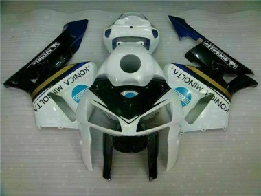 Blanc Noir 05-06 Honda CBR600RR Carénage Moto