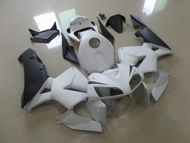 Blanc Noir 05-06 Honda CBR600RR Kit Carénages Motos
