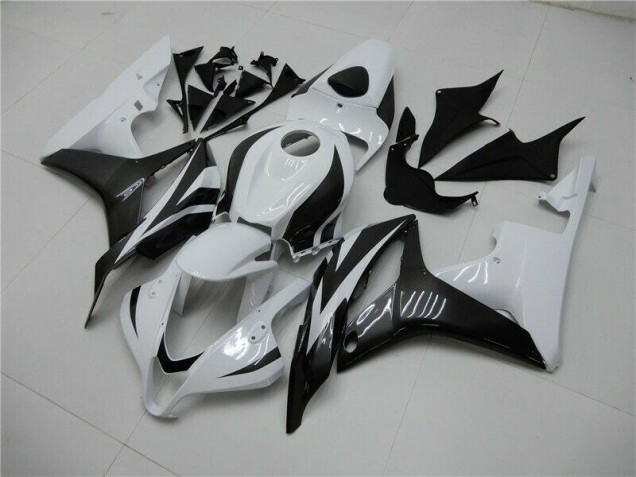 Blanc Noir 07-08 Honda CBR600RR Carénages Moto Blanc Noir 07-08 Honda CBR600RR Carénages Moto