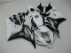 Blanc Noir 07-08 Honda CBR600RR Carénages Moto Blanc Noir 07-08 Honda CBR600RR Carénages Moto