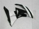 Blanc Noir 09-12 Kawasaki ZX6R Carénage Moto Blanc Noir 09-12 Kawasaki ZX6R Carénage Moto