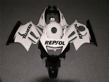 Blanc Noir Repsol 95-98 Honda CBR600 F3 Carénage Moto
