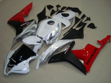 Blanc Noir Rouge 07-08 Honda CBR600RR Carénage Moto