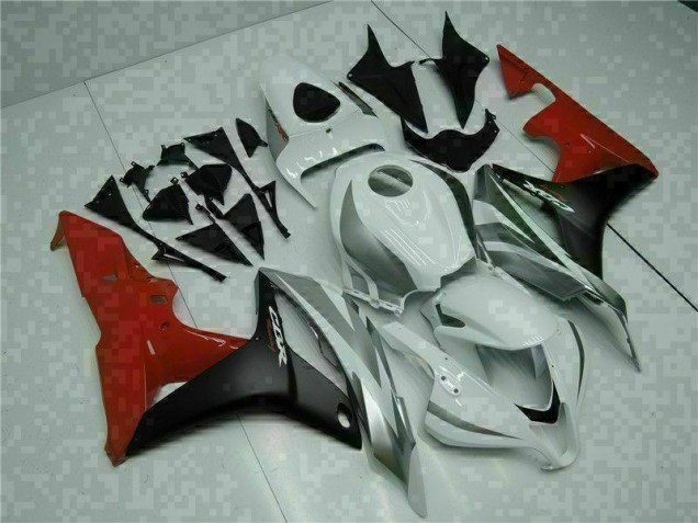 Blanc Noir Rouge 07-08 Honda CBR600RR Carrosserie Moto Blanc Noir Rouge 07-08 Honda CBR600RR Carrosserie Moto