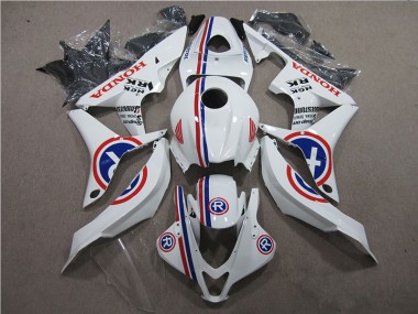 Blanc R 07-08 Honda CBR600RR Carénage Moto