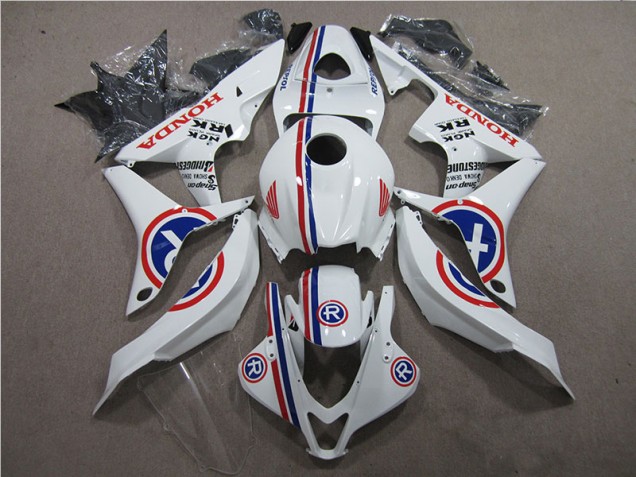 Blanc R 07-08 Honda CBR600RR Carénage Moto Blanc R 07-08 Honda CBR600RR Carénage Moto