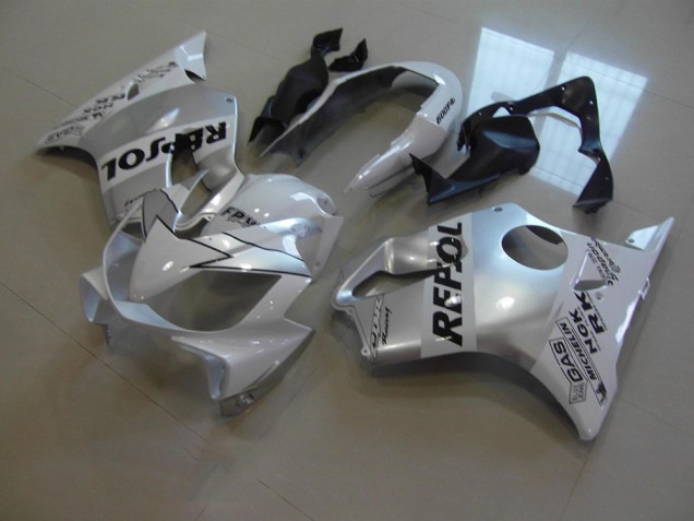 Blanc Repsol 04-07 Honda CBR600 F4i Carénage Moto Blanc Repsol 04-07 Honda CBR600 F4i Carénage Moto