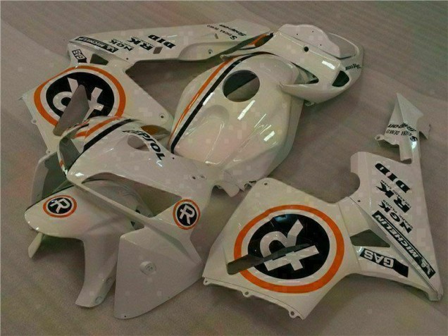 Blanc Repsol 05-06 Honda CBR600RR Carénage Moto Blanc Repsol 05-06 Honda CBR600RR Carénage Moto