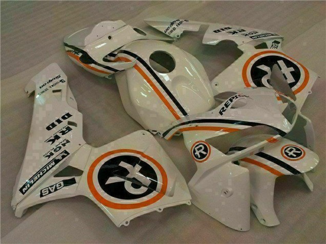Blanc Repsol 05-06 Honda CBR600RR Carénage Moto Blanc Repsol 05-06 Honda CBR600RR Carénage Moto