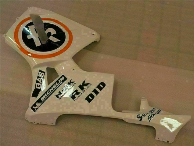Blanc Repsol 05-06 Honda CBR600RR Carénage Moto Blanc Repsol 05-06 Honda CBR600RR Carénage Moto
