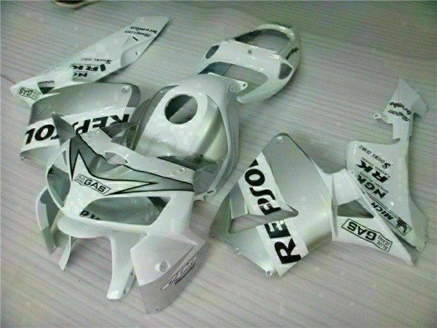 Blanc Repsol 05-06 Honda CBR600RR Carénages Moto Blanc Repsol 05-06 Honda CBR600RR Carénages Moto
