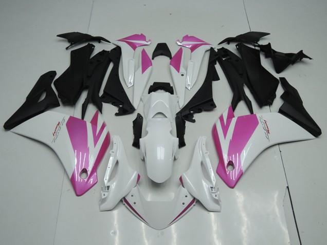 Blanc Rose 11-13 Honda CBR250RR Carénage Moto Blanc Rose 11-13 Honda CBR250RR Carénage Moto