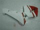 Blanc Rouge 05-06 Honda CBR600RR Carénages Moto Blanc Rouge 05-06 Honda CBR600RR Carénages Moto
