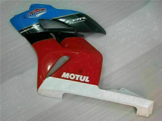 Blanc Rouge 77 04-05 Honda CBR1000RR Carénage Moto Blanc Rouge 77 04-05 Honda CBR1000RR Carénage Moto