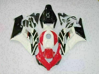 Blanc Rouge Noir 04-05 Honda CBR1000RR Carénage Moto
