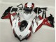 Blanc Rouge Noir 08-10 Suzuki GSXR 600/750 Carénage Moto Blanc Rouge Noir 08-10 Suzuki GSXR 600/750 Carénage Moto