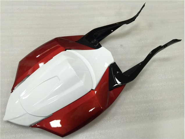 Blanc Rouge Noir 08-10 Suzuki GSXR 600/750 Carénage Moto Blanc Rouge Noir 08-10 Suzuki GSXR 600/750 Carénage Moto
