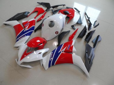 Blanc Rouge Noir Mat TT Legend 12-16 Honda CBR1000RR Carénage Moto