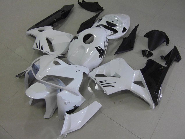 Blanc avec Spécial Décalque 05-06 Honda CBR600RR Carénage Moto Blanc avec Spécial Décalque 05-06 Honda CBR600RR Carénage Moto