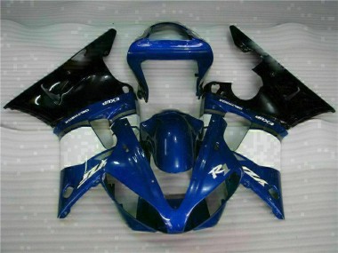 Bleu 00-01 Yamaha YZF R1 Carénages Moto
