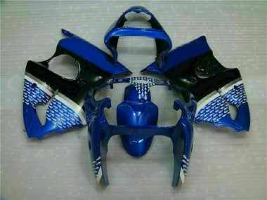 Bleu 00-02 Kawasaki ZX6R Carrosserie Moto