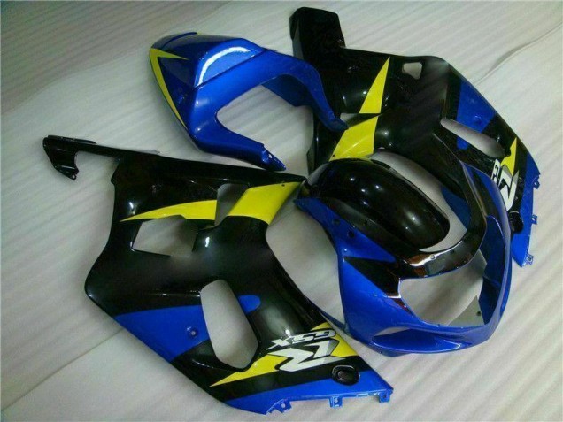 Bleu 01-03 Suzuki GSXR 600/750 Carénage Moto Bleu 01-03 Suzuki GSXR 600/750 Carénage Moto