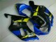 Bleu 01-03 Suzuki GSXR 600/750 Carénage Moto Bleu 01-03 Suzuki GSXR 600/750 Carénage Moto
