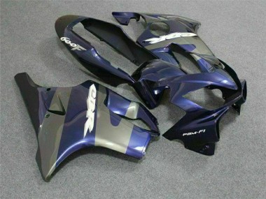 Bleu 04-07 Honda CBR600 F4i Carénages Moto