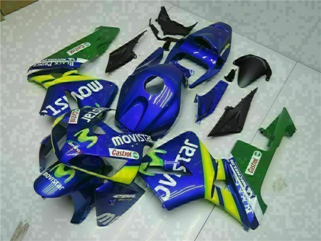 Bleu 05-06 Honda CBR600RR Carénage Moto Bleu 05-06 Honda CBR600RR Carénage Moto