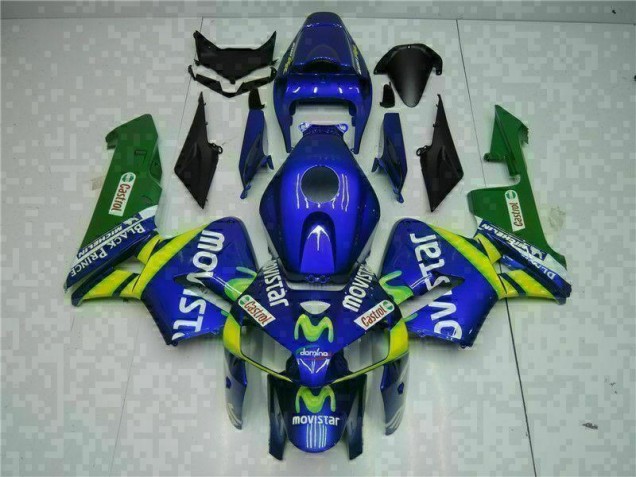 Bleu 05-06 Honda CBR600RR Carénage Moto Bleu 05-06 Honda CBR600RR Carénage Moto