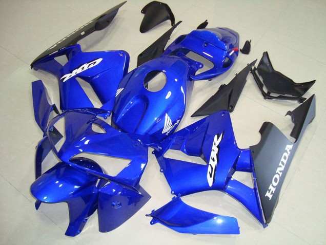Bleu 05-06 Honda CBR600RR Kit Carénages Motos Complet Bleu 05-06 Honda CBR600RR Kit Carénages Motos Complet
