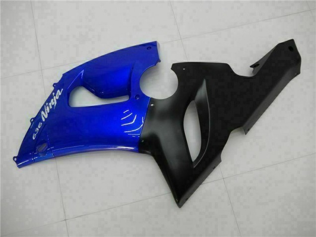 Bleu 05-06 Kawasaki ZX6R Carénage Moto Bleu 05-06 Kawasaki ZX6R Carénage Moto