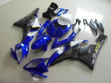 Bleu 06-07 Yamaha YZF R6 Carénage Moto