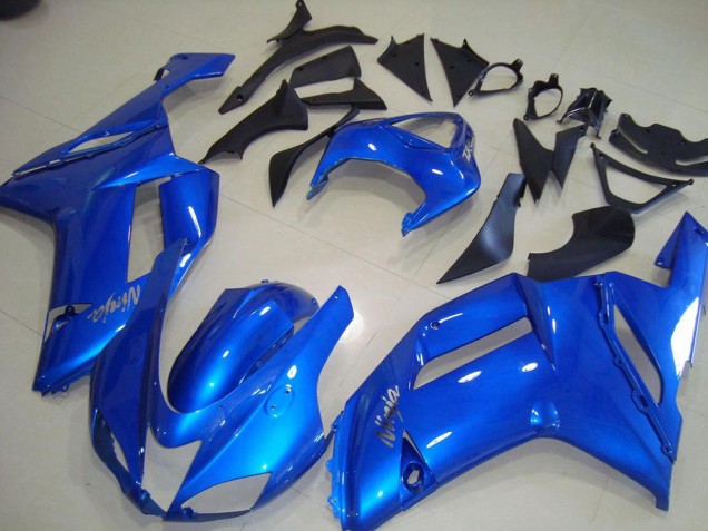 Bleu 07-08 Kawasaki ZX6R Carénages Moto Bleu 07-08 Kawasaki ZX6R Carénages Moto
