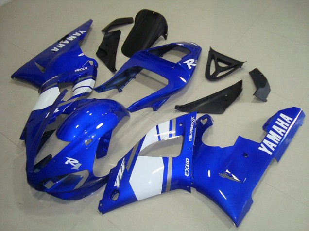 Bleu Blanc 00-01 Yamaha YZF R1 Carénages Moto Bleu Blanc 00-01 Yamaha YZF R1 Carénages Moto