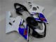 Bleu Blanc 04-05 Suzuki GSXR 600/750 Carrosserie Moto Bleu Blanc 04-05 Suzuki GSXR 600/750 Carrosserie Moto