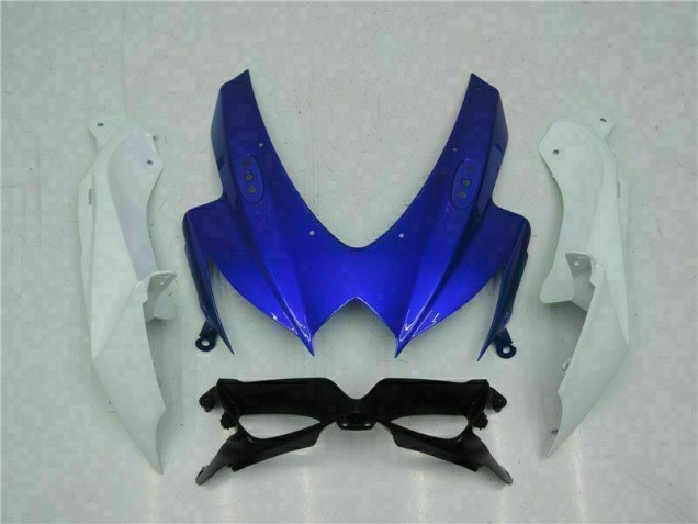 Bleu Blanc 08-10 Suzuki GSXR 600/750 Kit Carénages Motos Complet Bleu Blanc 08-10 Suzuki GSXR 600/750 Kit Carénages Motos Complet