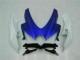 Bleu Blanc 08-10 Suzuki GSXR 600/750 Kit Carénages Motos Complet Bleu Blanc 08-10 Suzuki GSXR 600/750 Kit Carénages Motos Complet