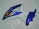 Bleu Blanc 08-10 Suzuki GSXR 600/750 Kit Carénages Motos Complet Bleu Blanc 08-10 Suzuki GSXR 600/750 Kit Carénages Motos Complet