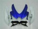 Bleu Blanc 08-10 Suzuki GSXR 600/750 Kit Carénages Motos Bleu Blanc 08-10 Suzuki GSXR 600/750 Kit Carénages Motos